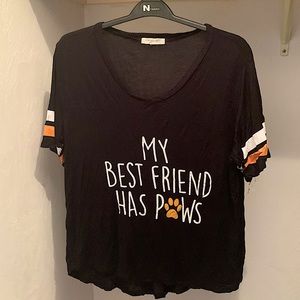 My best friend has pause T-shirt